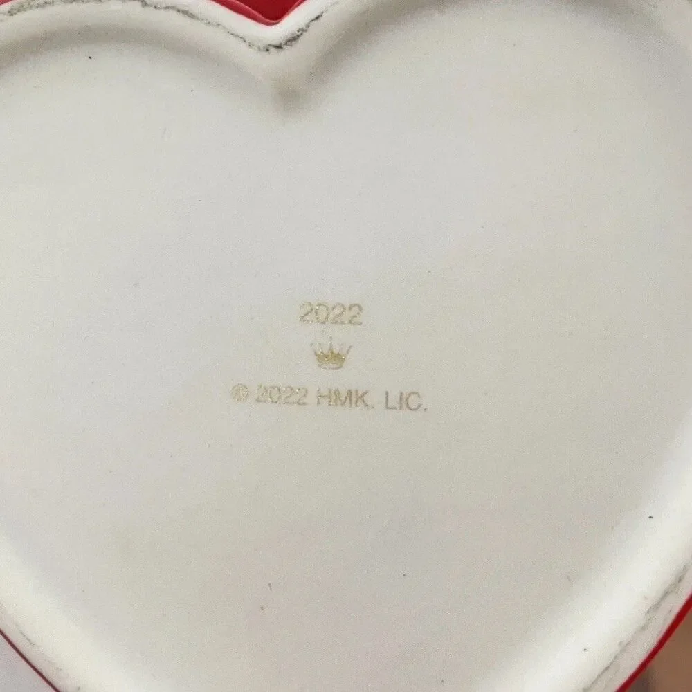 Hallmark Keepsake 2022 Meant to Be Engagement Ring Heart Ornament